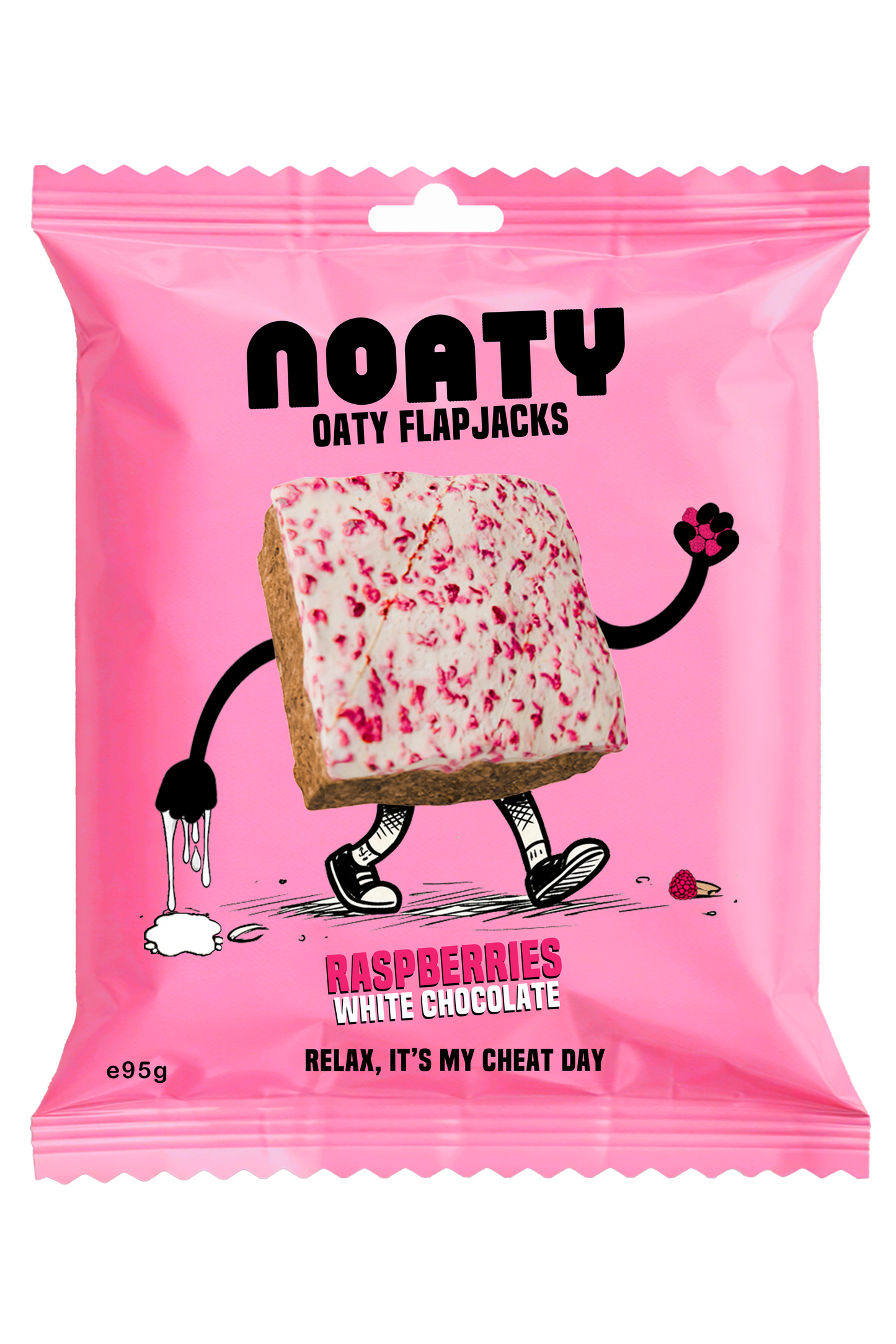 Raspberry Flapjacks